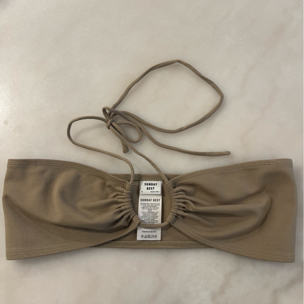 Sunday Best light Green Bandeau Top